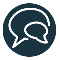 Speech bubbles languages