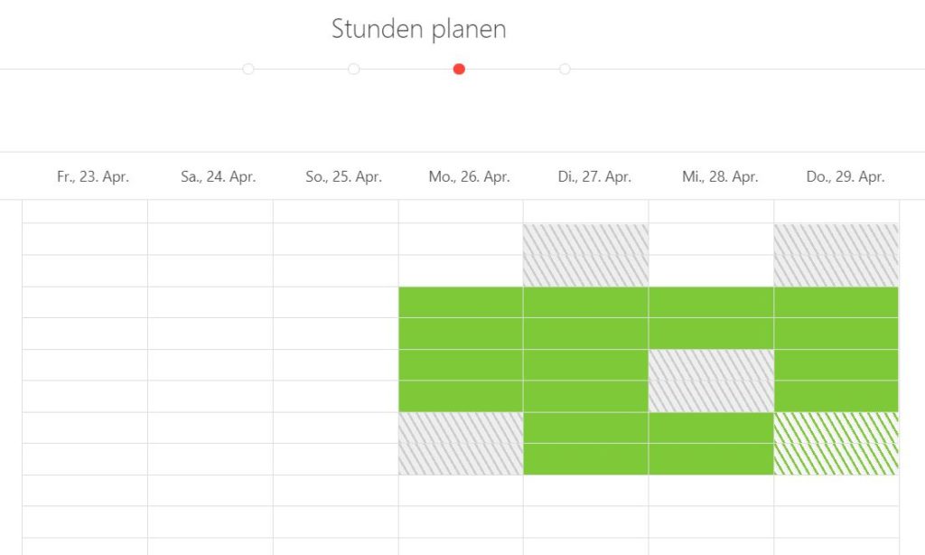 Schedule lesson italki