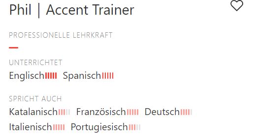 Italki language level