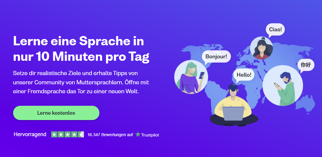 Busuu Website